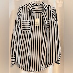 Black and White striped shirt